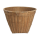 Old rattan basket