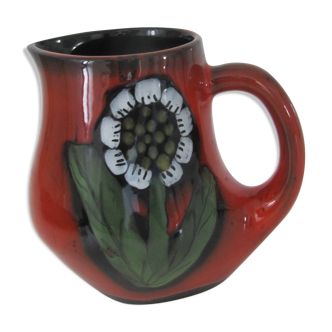 Vintage Bresse ceramic pitcher