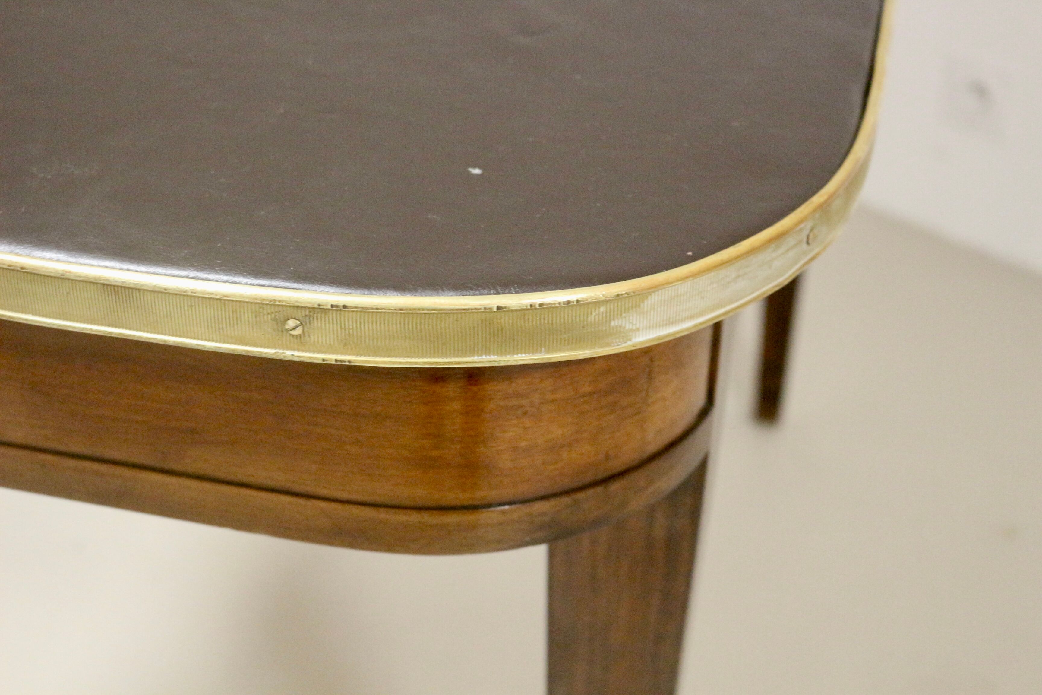 Console or half-moon desk with drawer