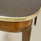 Console or half-moon desk with drawer