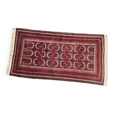 Tapis artisanal vintage - 102cm x 204cm