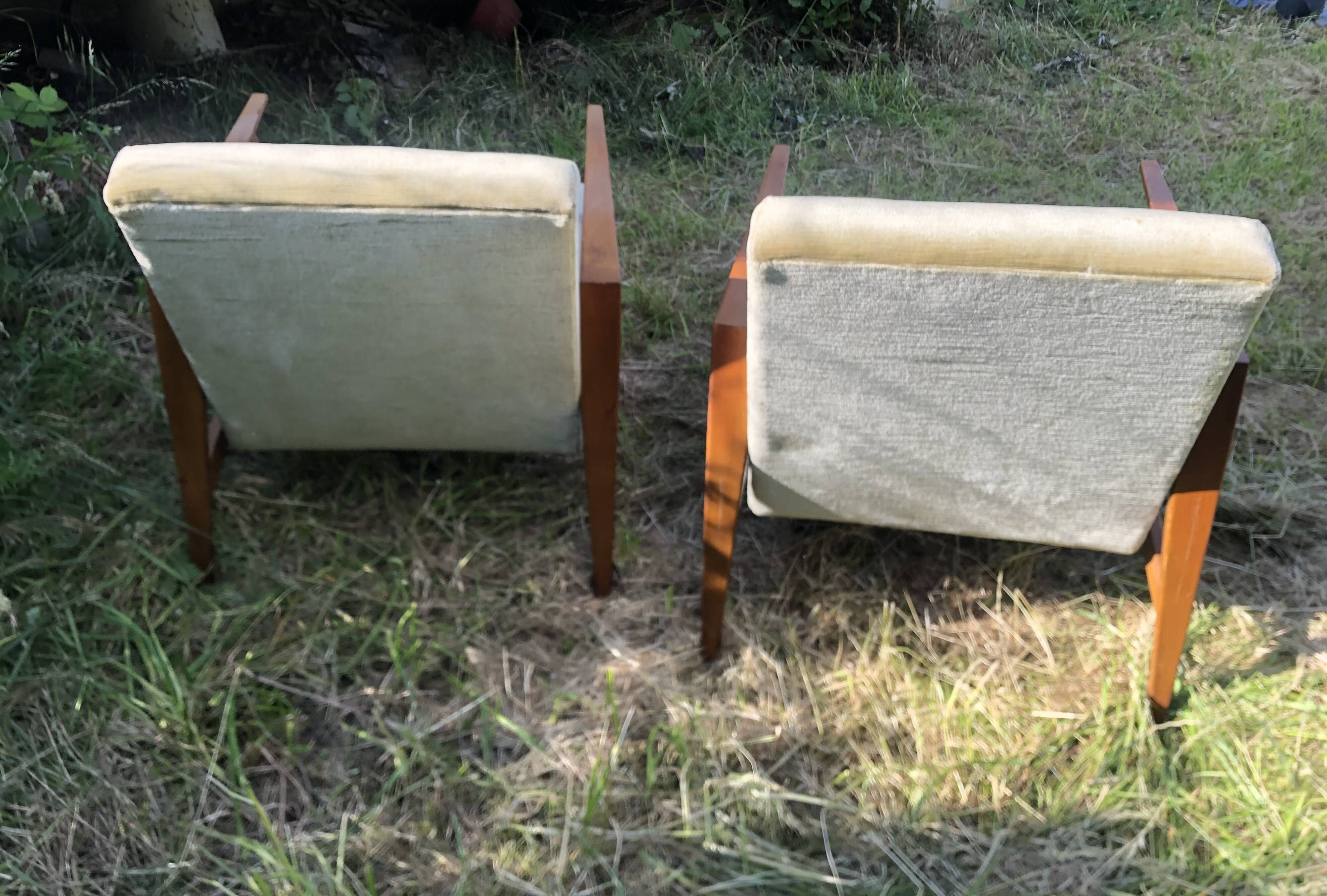 Scandinavian armchairs from the 60s