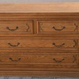 Grande commode en chêne massif