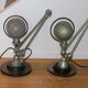 Jielde lamp 2 arms gray 1970