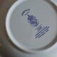 4 assiettes en faïence luneville vintage