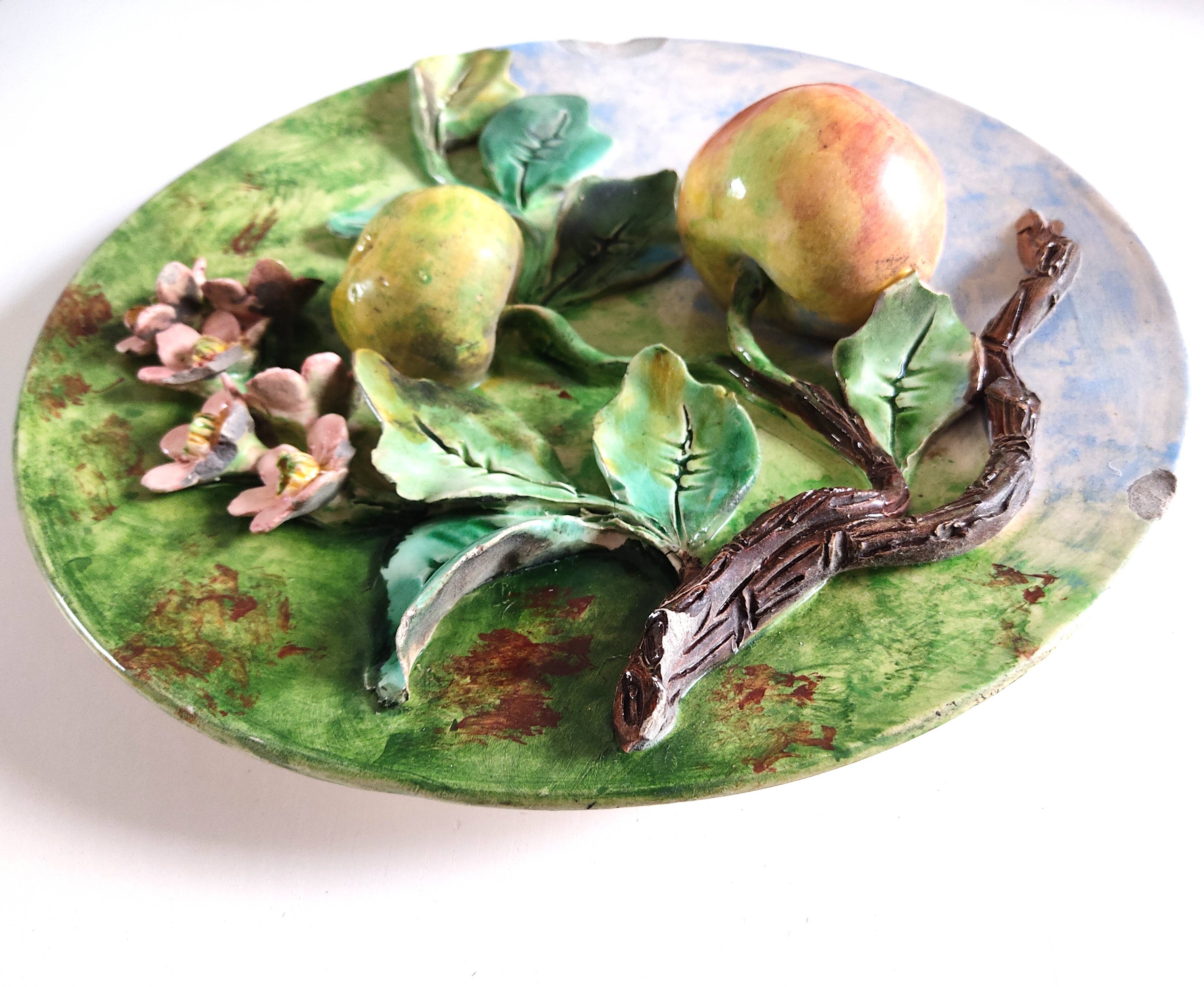 Longchamp embossed fruit plate