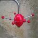 Sputnik wall coat holder