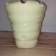 Vintage shell vase Salins – French crackled earthenware – 1970s