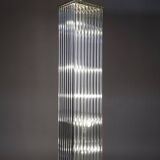 Art Deco style floor lamp made in the 70s in Murano glass