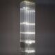 Art Deco style floor lamp made in the 70s in Murano glass
