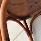 Pair of bistro chairs with bars
