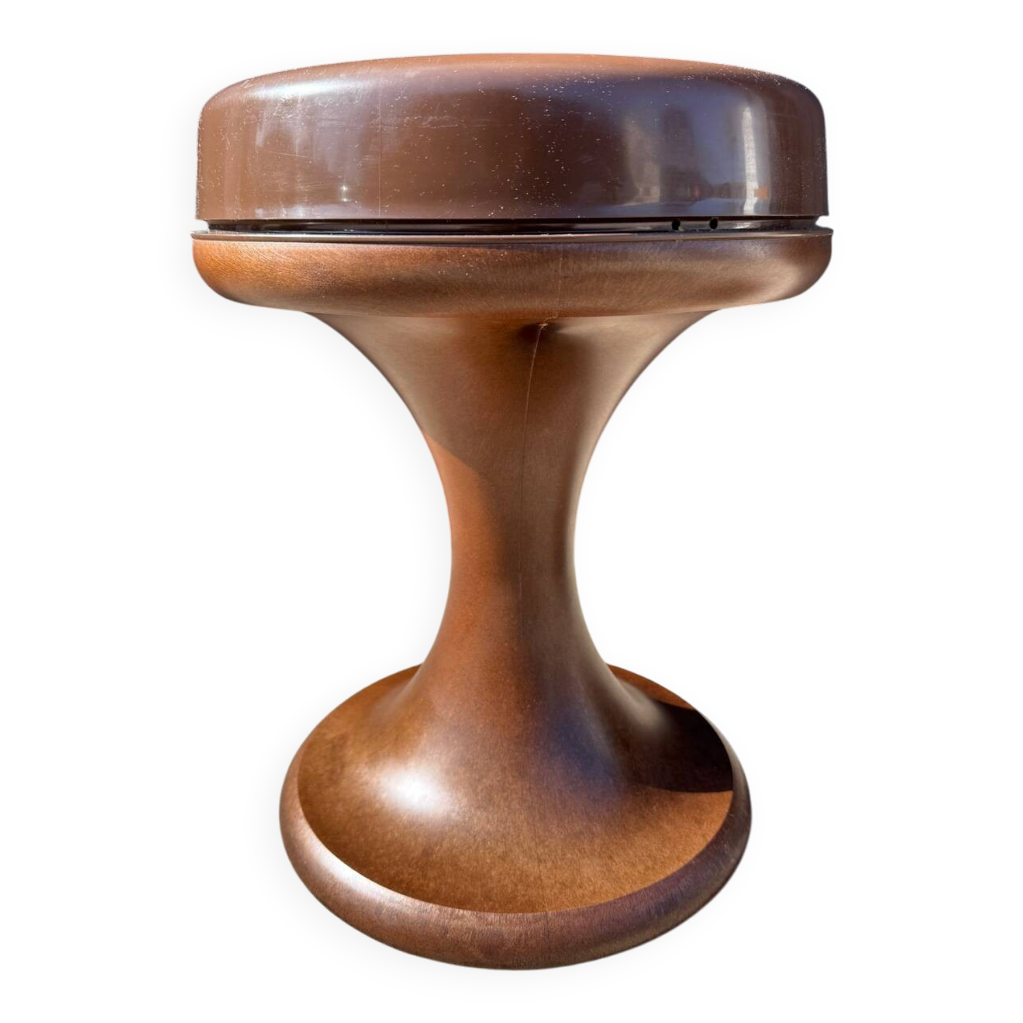 Brown stool Emsa Germany 1970s