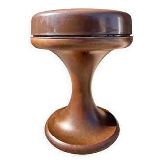 Brown stool Emsa Germany 1970s