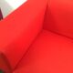 Red sofa Allen MDF Italia by Bruno FATTORINI 1998