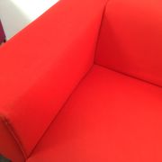 Red sofa Allen MDF Italia by Bruno FATTORINI 1998