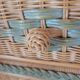 Wicker/rattan/wood chest of drawers