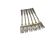 Art deco brass forks by hefra, 1960s, set of 6