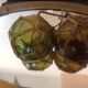 2 glass floats