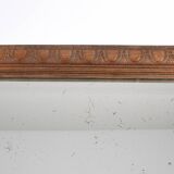 Large rectangular mirror, vintage art deco, dated 1926