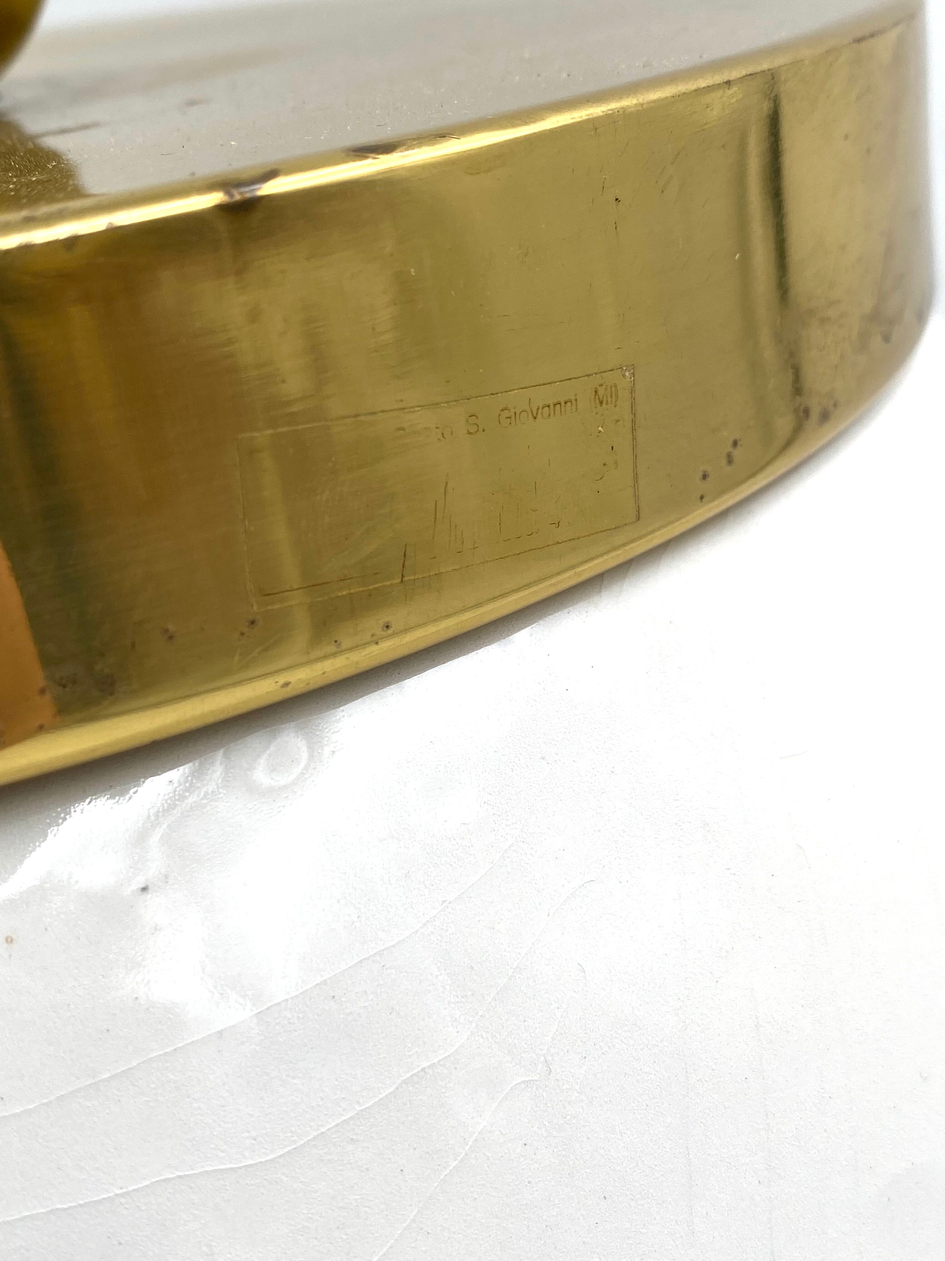 Hollywood regency white ceramic bucket, Italy, ca. 1970