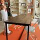 Table industrielle vintage