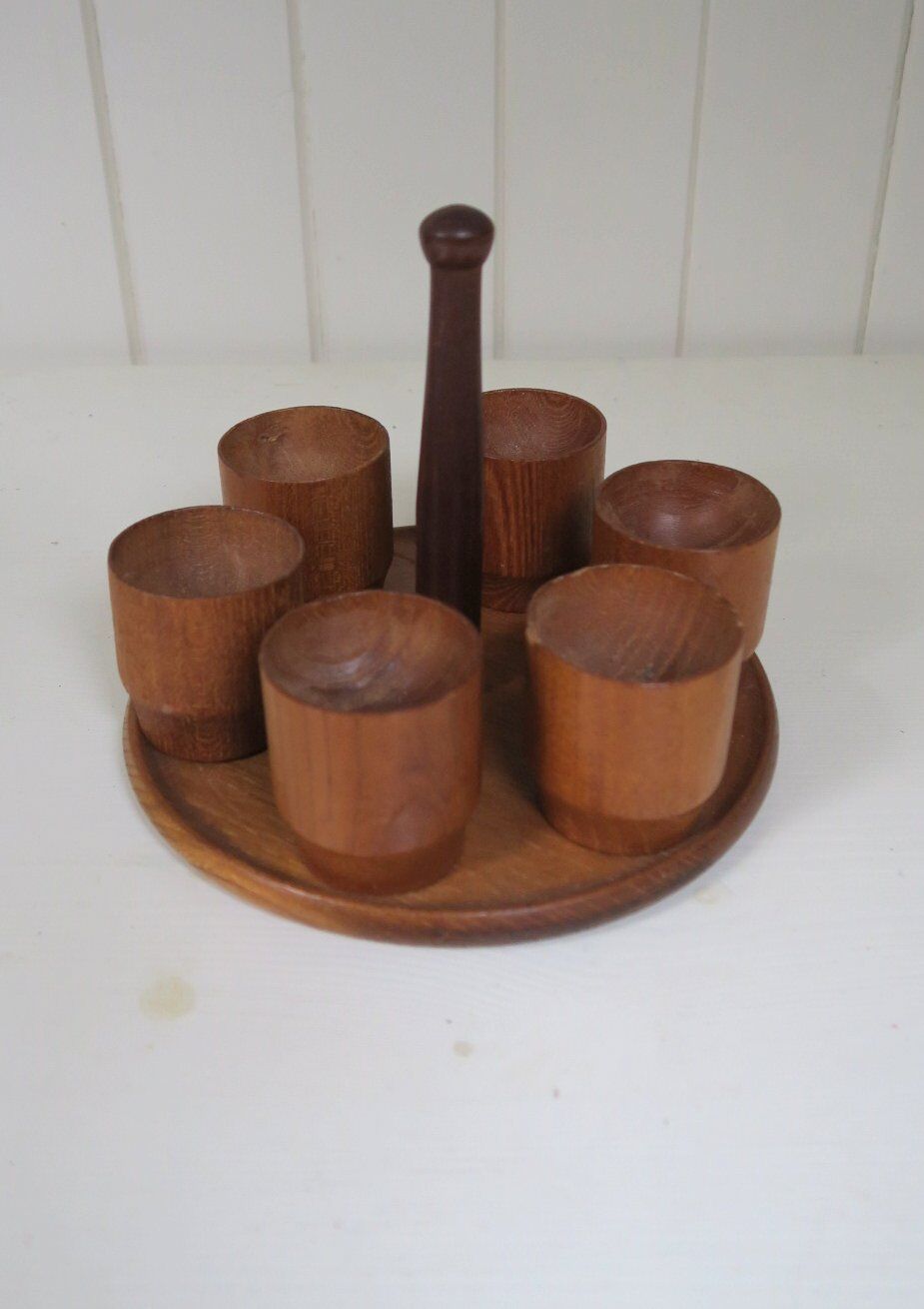 Set of 6 Danish vintage style set set set 1960s