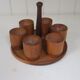 Set of 6 Danish vintage style set set set 1960s