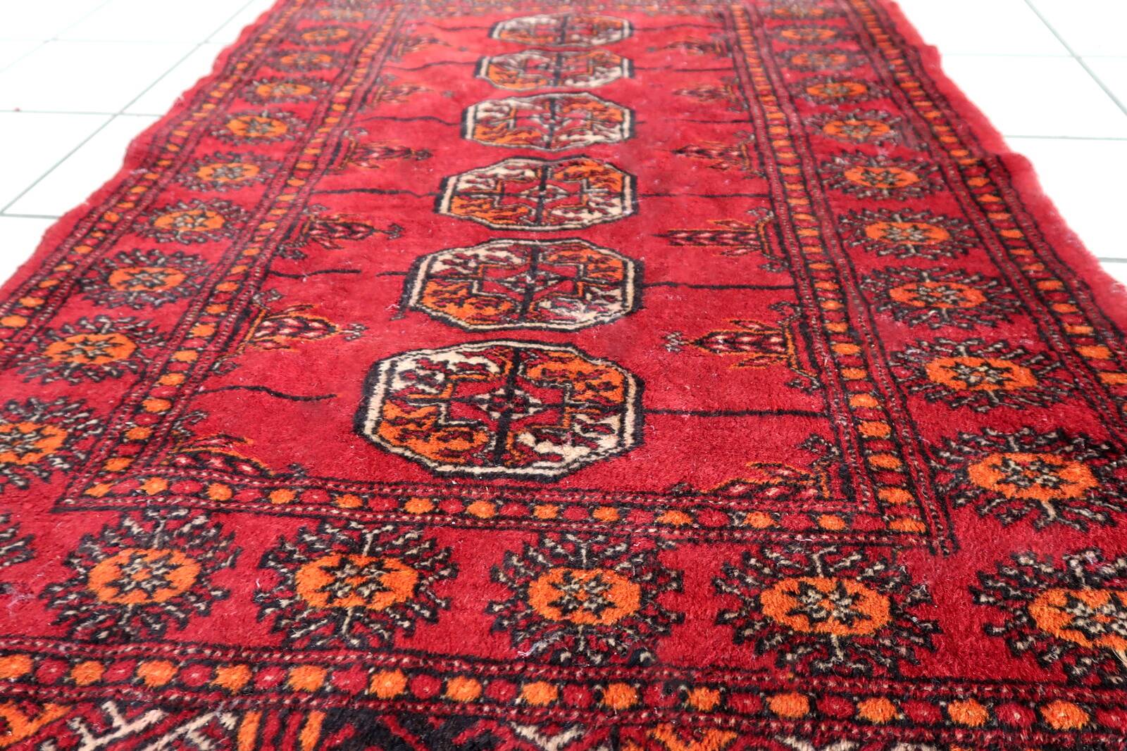 Tapis vintage fait main Lahore – 80 cm x 122 cm - 1C965