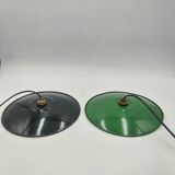 2 suspensions en tôles émaillées