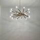 Holywood Regency Brass Chandelier