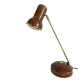 Desk lamp with an elm magnifying glass look from the 1980s.