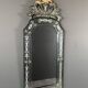 Venetian mirror engraved with floral decoration, 20th century