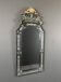Venetian mirror engraved with floral decoration, 20th century