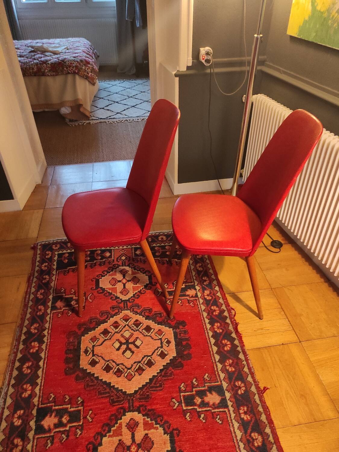 Pair of Scandinavian chairs