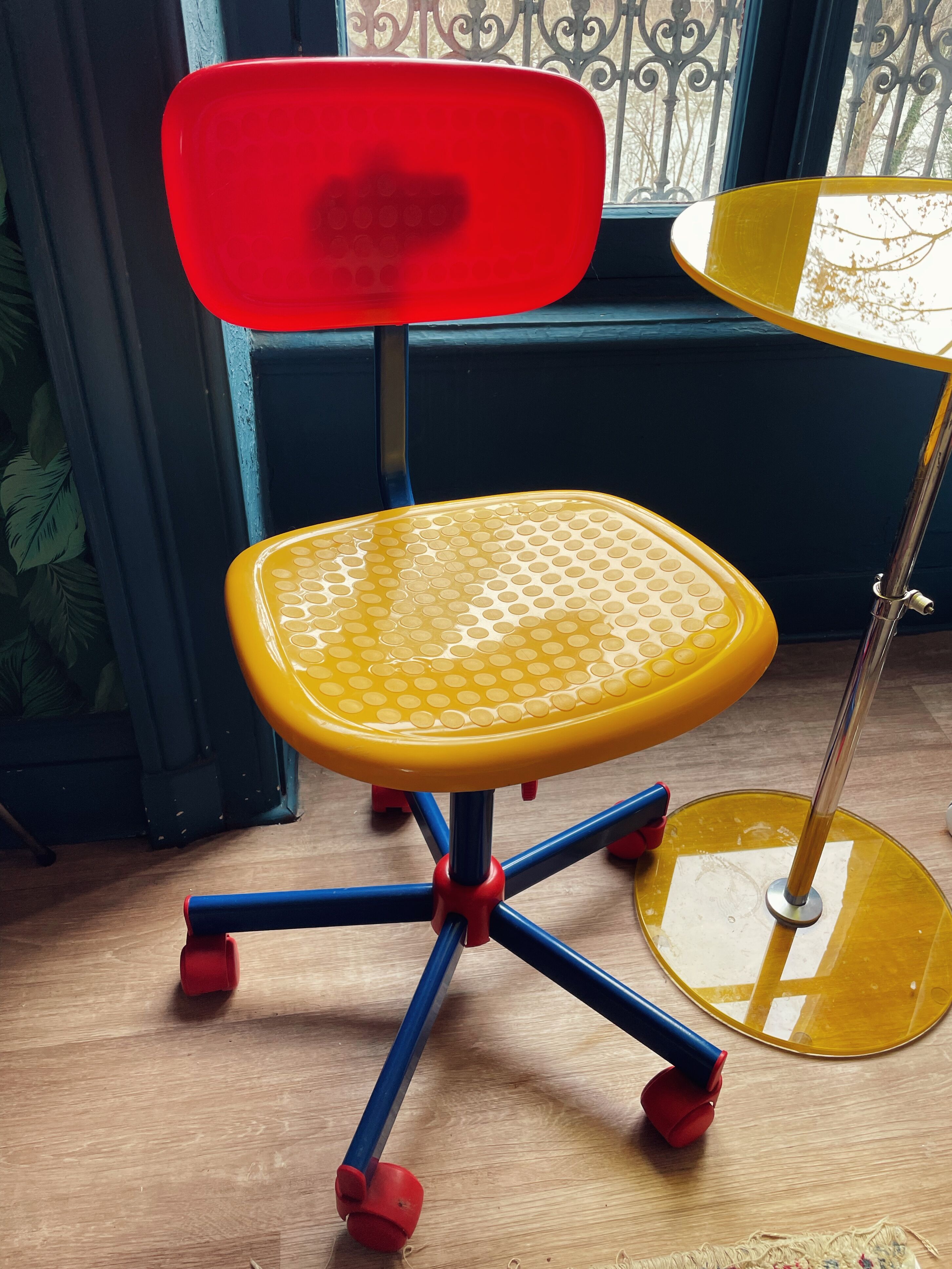 Chaise de bureau pour enfant IKEA Knut et Marianne Hagberg 80s