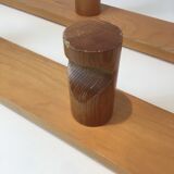 Charlotte Perriand, pair of fir wall coat racks, French work, around 1970