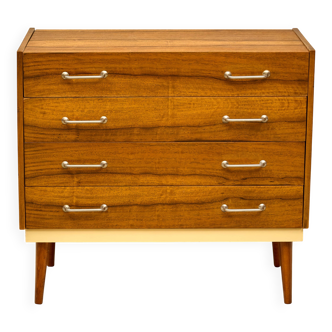 Vintage Chest of drawers / Dressing table, 1960s Czechoslovakia