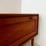 Scandinavian low "TV" unit in teak.