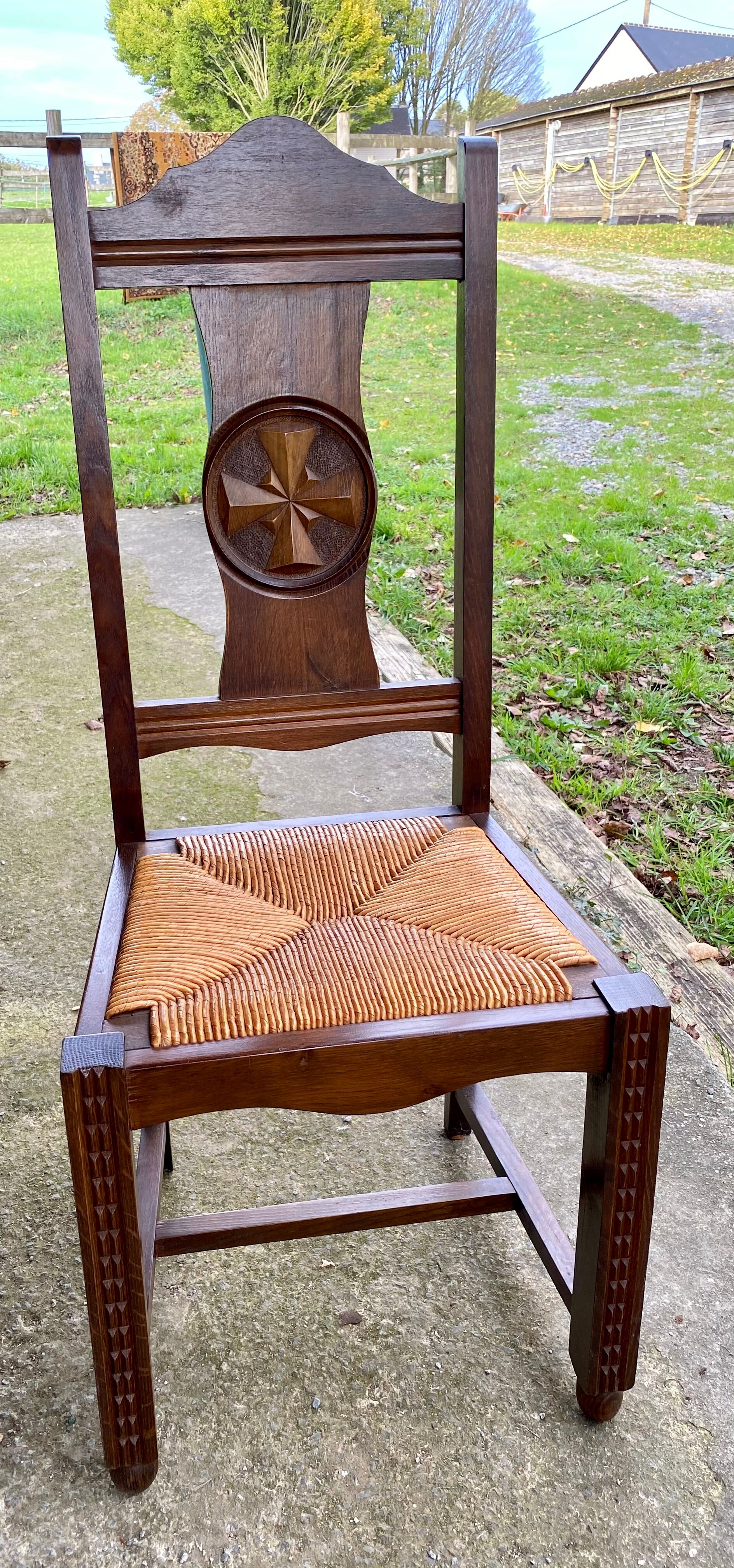 Set of 6 vintage chairs