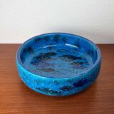 Bowl in the shape of a fish, modern fish from the mid-century by Aldo Londi for Bitossi, Italy, 1960s.