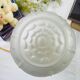 Art Deco white frosted globe table lamp - Year 40