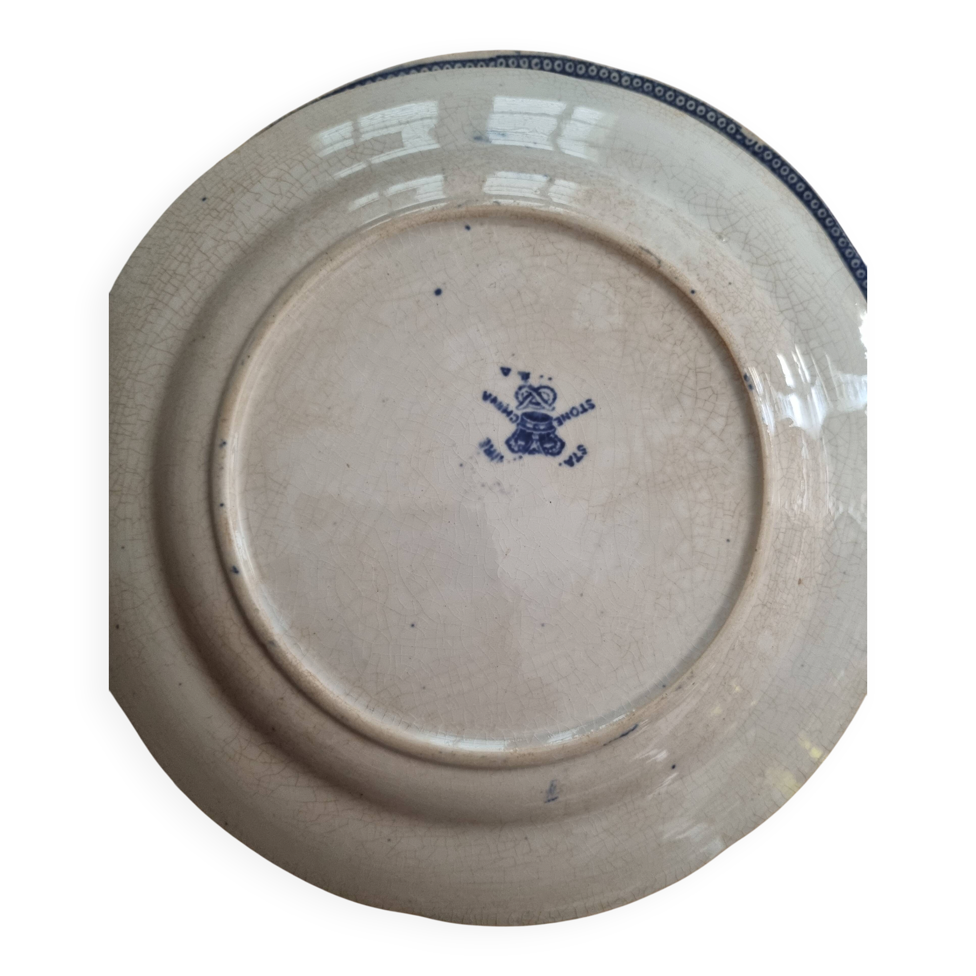 Staffordshire, Blue Willow, HulseNixon, Adderley, 19th century (or Victorian)