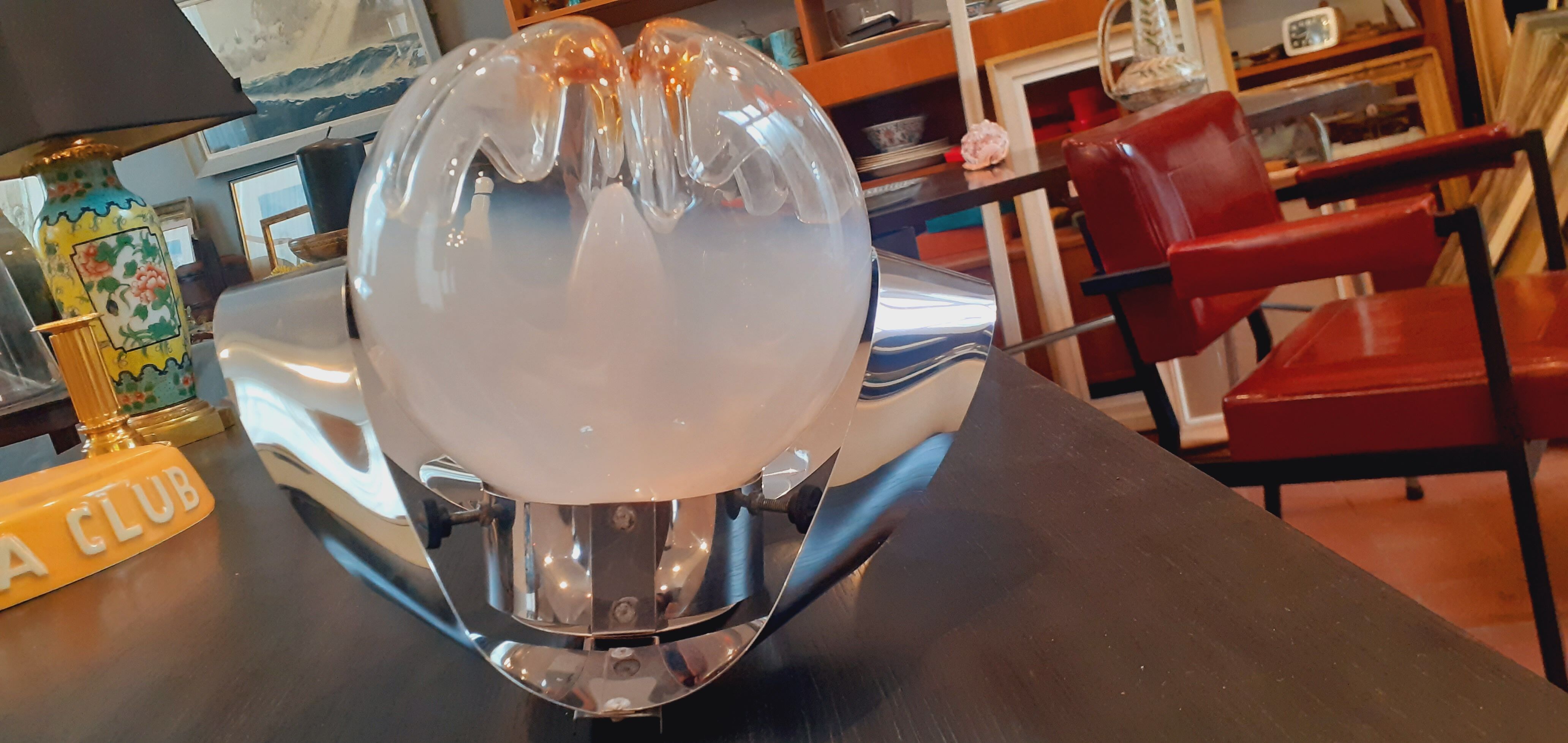 Wall lamp year 60 Mazzega for Murano