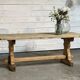 Rustic farmhouse table