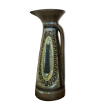Ceramic pitcher signed Jean de Lespinasse, France 60s