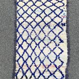 Berber carpet Beni Ouarain vintage 110x190