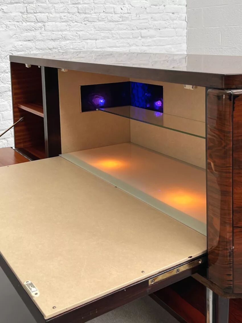 Rosewood bar cabinet from the 50s and 60s