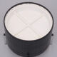 Black Faux Leather Sewing Stool, 1960s