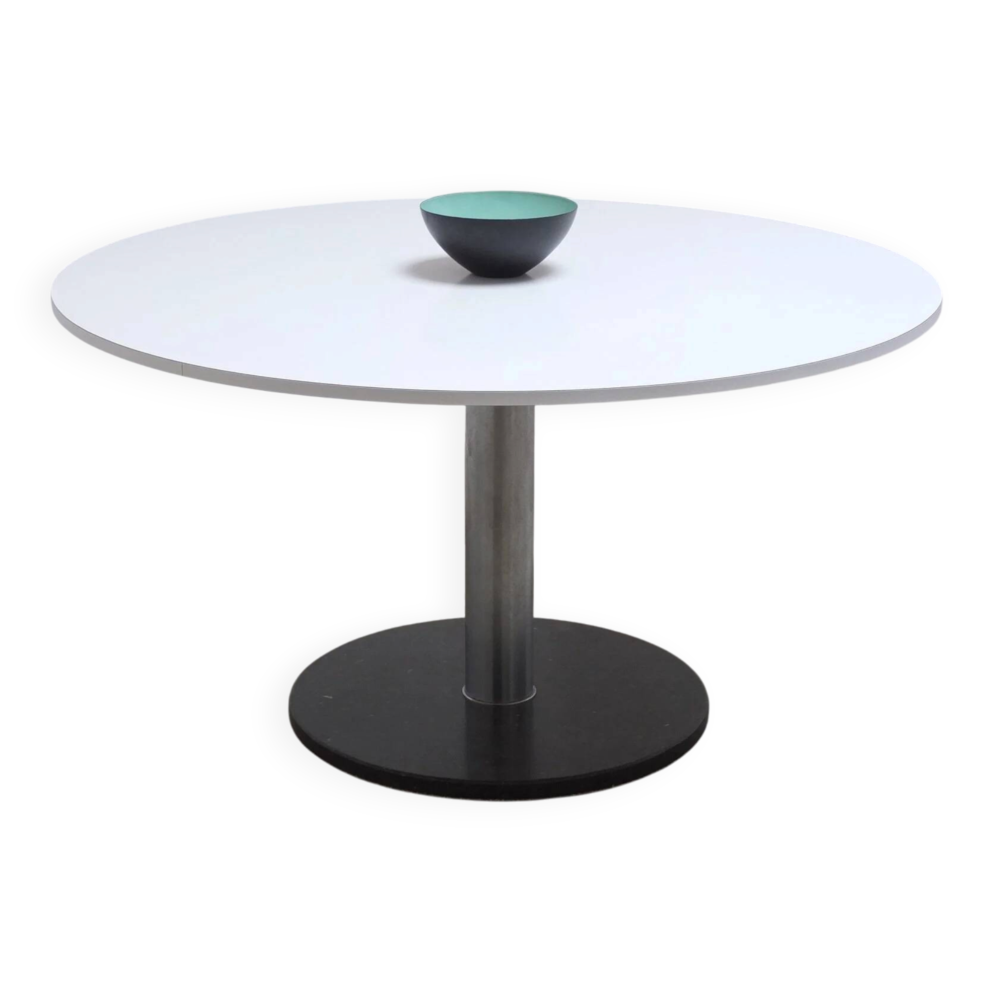 Round pedestal dining table by Alfred Hendrickx for Belform, 1960s