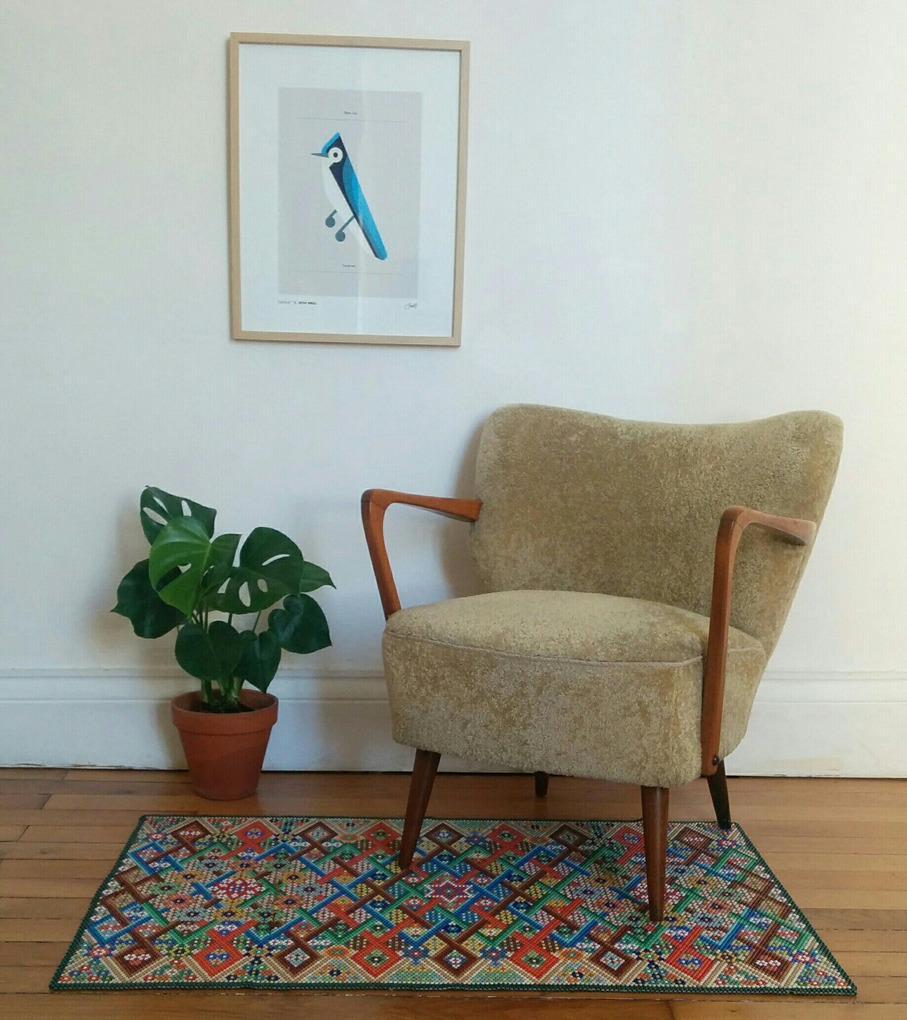 Fauteuil cocktail scandinave